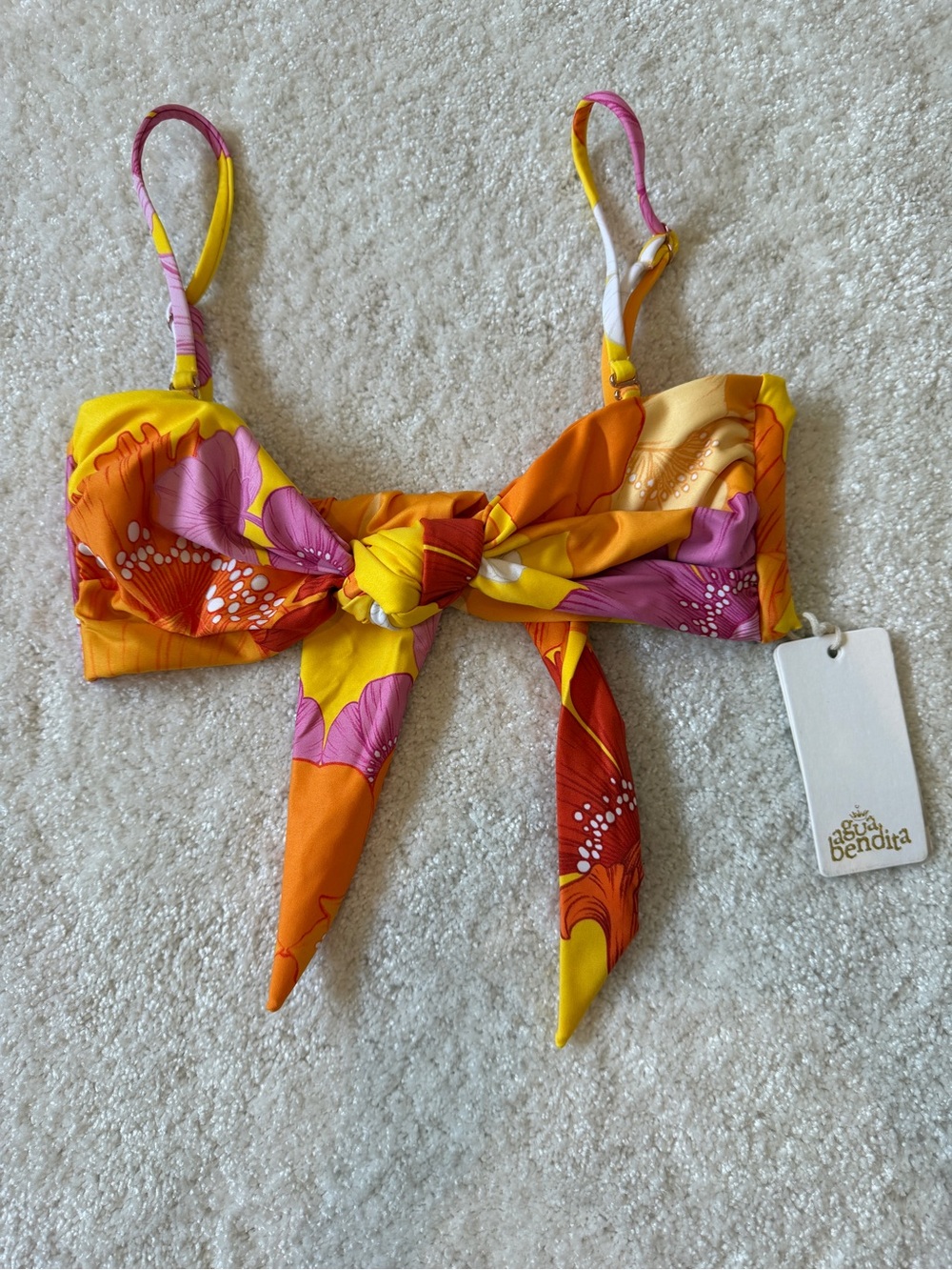 Agua Bendita Lucile bikini top